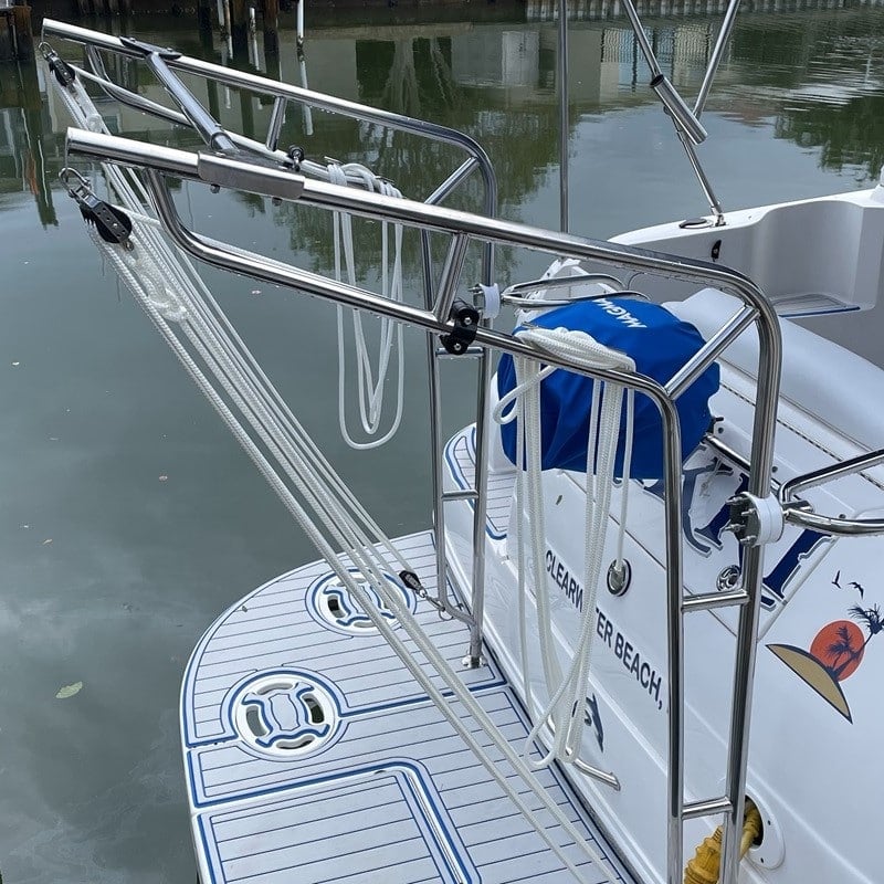 MT600EXT Dinghy Davits