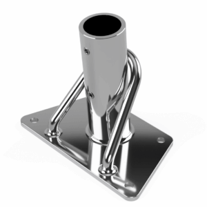 Trapezoid Stanchion Base, 5 deg, Perspective View