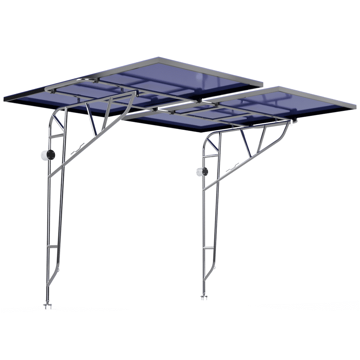 Modular MSD series solar arch system for sailboats