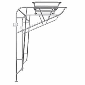 MDSA-370 Solar Arch and Davits side view