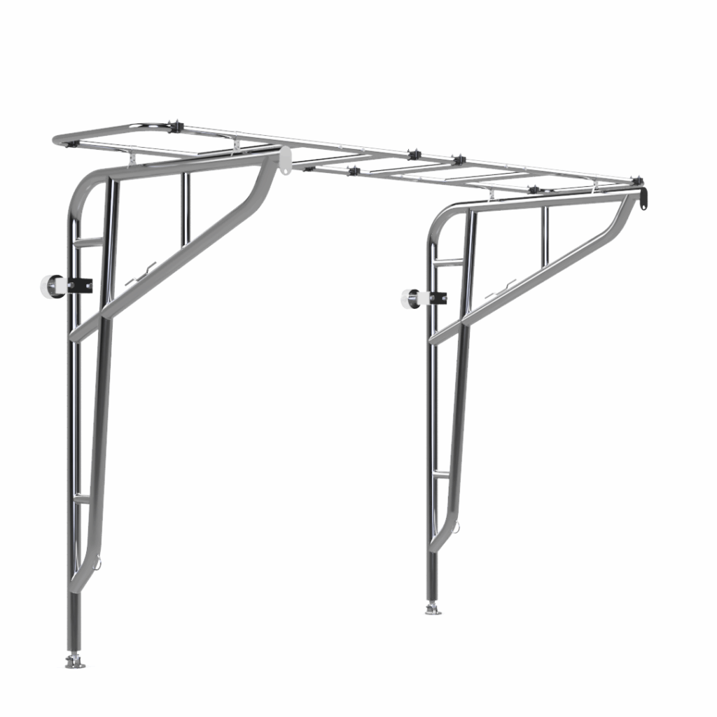 MDSA-850 Solar Arch and Davits perspective view