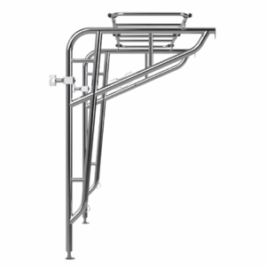 MDSA-850 Solar Arch and Davits side view