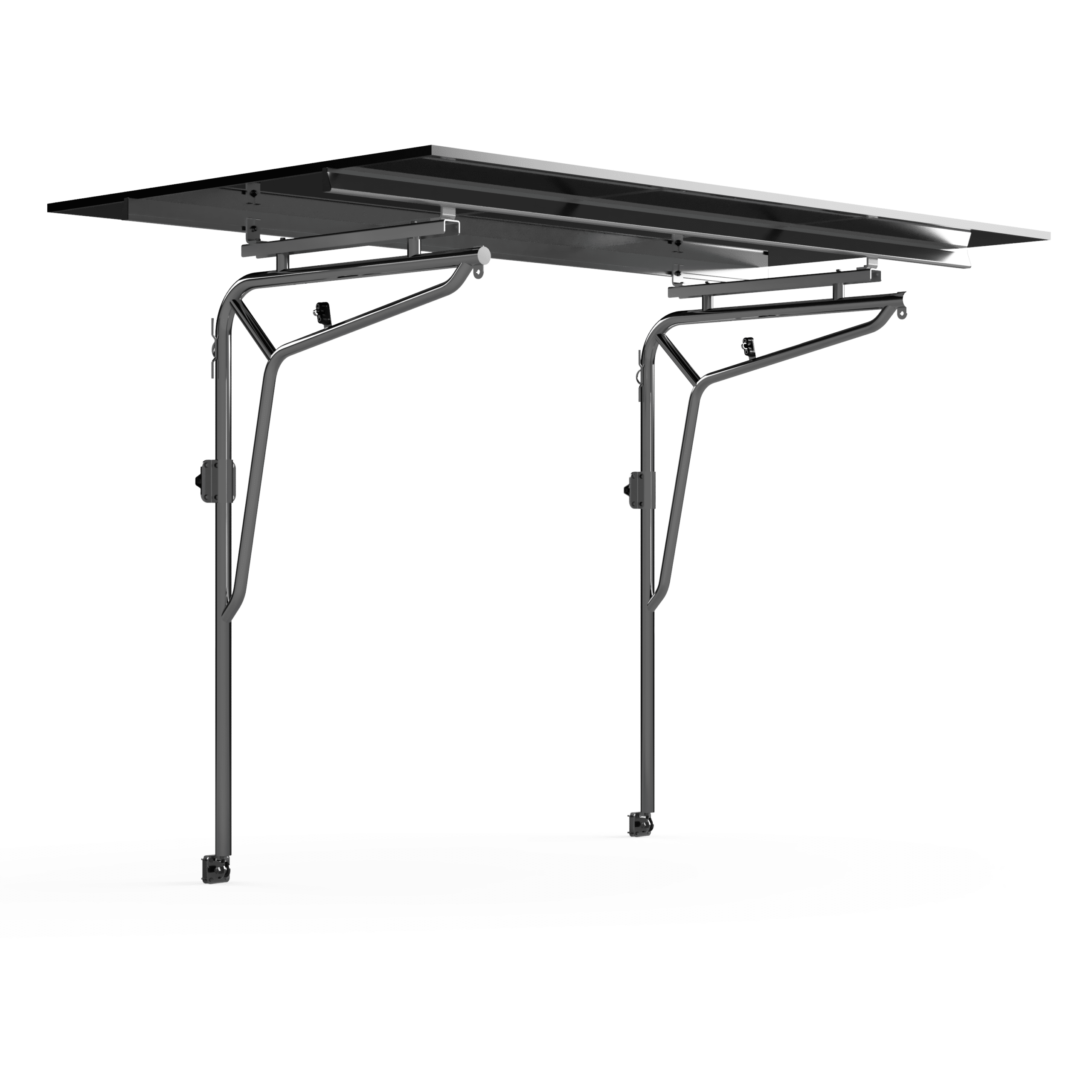Solar Arch and Davits Assembly