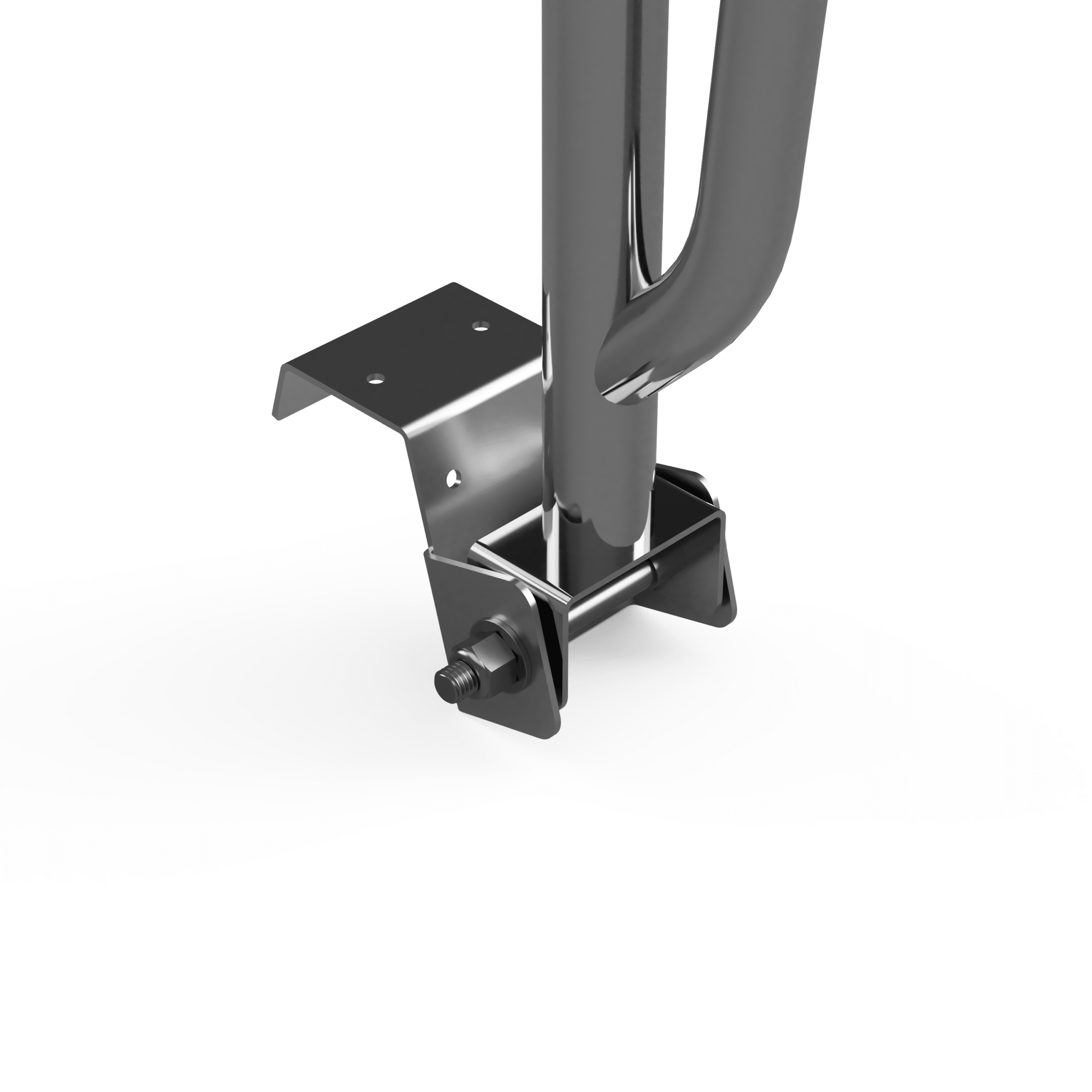 Martek Pivoting Davit Cap Rail Lower Mount