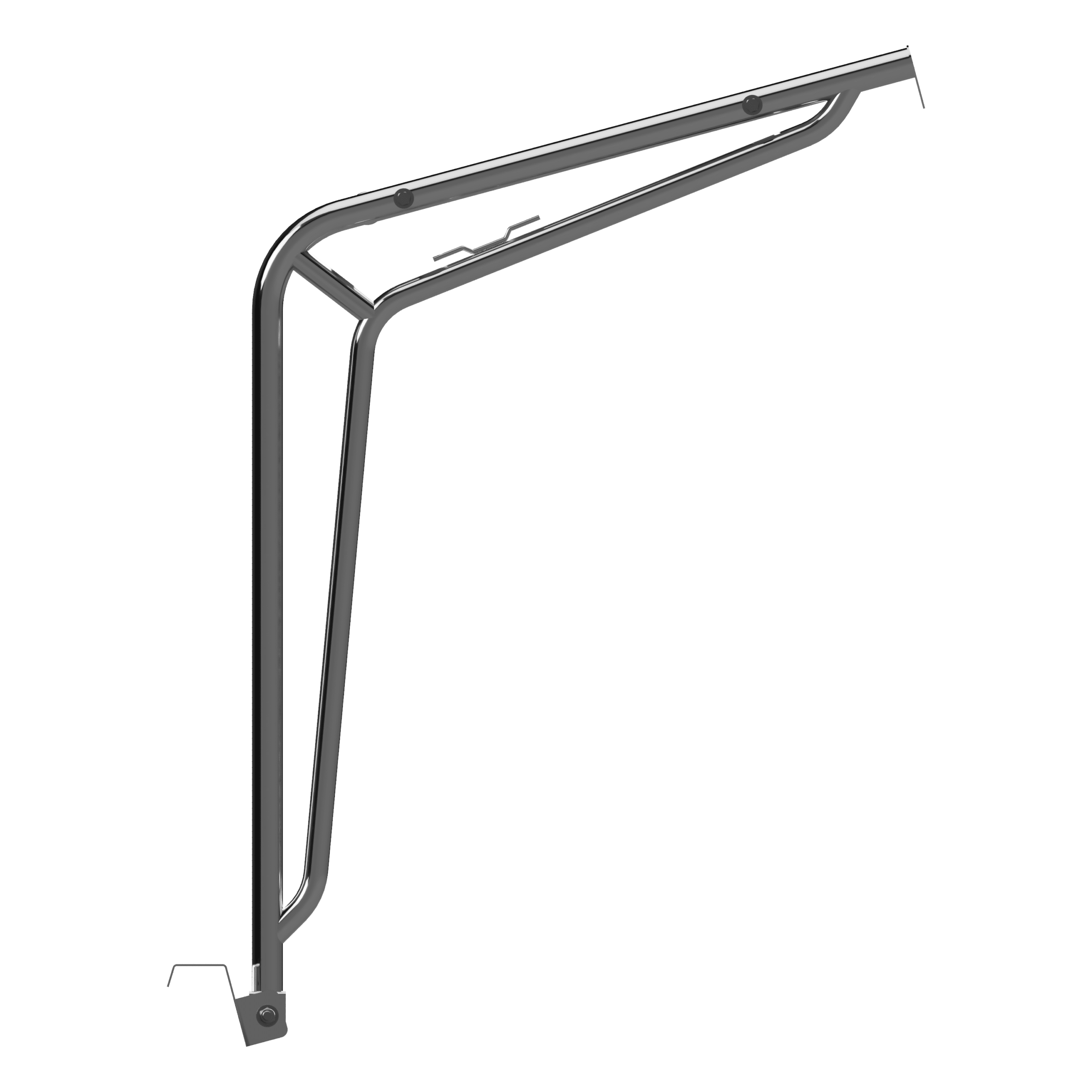 Martek Pivoting Davits Side View