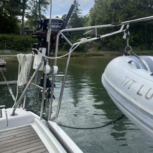 Jeanneau SO 419 Stern Rail Support Arm